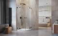 Radaway Essenza Pro Brushed GunMetal Pdd kabina 100x80cm szczotkowany grafit 10095100-92-01L/10095080-92-01R