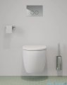 Omnires Flush Set Strongframe stelaż podtynkowy do WC z ECO spłukiwaniem przycisk spłukujący chrom połysk STFWCECO1M-RCR