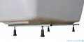 Sanplast Free Line Wanna asymetryczna lewa+stelaż WAL/FREE 150x100+ST27, 610-040-0860-01-000