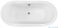 Besco Victoria wanna 185x83cm wolnostojąca z przelewem i syfonem automatycznym #WKV-185WOP