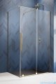 Radaway Furo Gold  Kdj kabina 120x100cm prawa szkło przejrzyste 10104622-09-01R/10110580-01-01/10113100-01-01