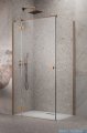 Radaway Essenza 8 Brushed Copper Kdj kabina 90x100cm lewa szczotkowana miedź 10480612-01-01L/10470237-93-01L/10113100-01-01
