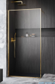 Radaway Modo F II Gold kabina Walk-in 55x201cm Złoty połysk szkło przejrzyste 10409055-09-01
