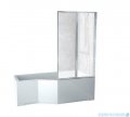 Besco Integra 170x75cm wanna prawa + parawan 2-skrz + obudowa + syfon #WAI-170-PP2/#OAI-170-NS/19975