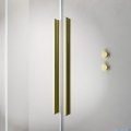 Radaway Furo Brushed Gold kabina Walk-in 100x200cm lewa szczotkowane złoto 10106538-99-01L/10110494-01-01