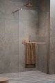 Radaway Modo New II Brushed Copper z wieszakiem kabina Walk-in 100x200 szczotkowana miedź 389104-93-01W