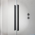 Radaway Furo Brushed GunMetal PND II parawan nawannowy 150cm prawy szczotkowany grafit 10109788-92-01R/10112744-01-01