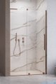 Radaway Furo SL Brushed Copper DWJ drzwi prysznicowe 110cm lewe szczotkowana miedź 10307572-93-01L/10110530-01-01