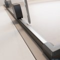 Radaway Furo Brushed GunMetal DWJ drzwi prysznicowe 160cm prawe szczotkowany grafit 10107822-92-01R/10110780-01-01