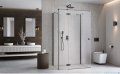 Radaway Essenza Brushed GunMetal Kdj+S kabina 70x110x70cm lewa szczotkowany grafit 1384048-01-01/1385023-92-01L/1384048-01-01