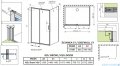 Radaway Premium Pro Black Kdj kabina 150x80cm lewa czarny mat/szkło przejrzyste 1015150-54-01L/1016080-54-01