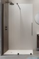 Radaway Furo Black Walk-in kabina 130x200cm lewa szkło przejrzyste 10106688-54-01L/10110644-01-01