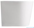 Massi Wall 170 wanna wolnostojąca przyścienna z przelewem 170x80 cm biała + syfon MSWA-6815B170P