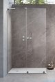 Radaway Furo SL Brushed Nickel kabina Walk-in 100x200cm lewa szczotkowany nikiel 10306538-91-01L/10110494-01-01