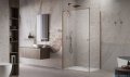 Radaway Essenza 8 Brushed Copper Kdj kabina 80x90cm lewa szczotkowana miedź 10480512-01-01L/10470237-93-01L/10113090-01-01