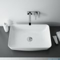 Elita Nomia umywalka nablatowa ceramiczna 50x39cm anthracite matt 145294