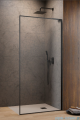 Radaway Modo F SL Brushed Gunmetal II kabina Walk-in 90x201,6cm prawa Szczotkowany Grafit szkło przejrzyste 10419094-92-01R