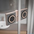 Radaway Essenza Pro Brushed Copper Ptj kabina pięciokątna 90x80 lewa szczotkowana miedź 10100000-93-01L/10100600-01-01