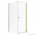 Radaway Nes Kdj I Gold kabina 80x100cm prawa złoty połysk 10022080-09-01R/10039100-01-01