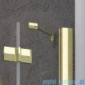Radaway Almatea Kdd Gold kabina kwadratowa 90x90 szkło brązowe 32152-09-08N