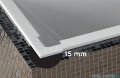 Besco Avita Slim + 150x75cm wanna asymetryczna lewa + syfon #WAV-150-SL+