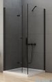 New Trendy New Soleo Black 90x90x195 cm kabina lewa przejrzyste D-0235A/D-0115B