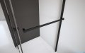 Radaway Idea Black Kdd kabina 120x100cm czarny mat/szkło przejrzyste 387064-54-01L/387062-54-01R