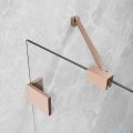 Radaway Essenza Pro Brushed Copper Pnd II parawan nawannowy 120cm prawy szczotkowana miedź 10102120-93-01R