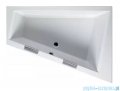 Riho Doppio wanna asymetryczna 180x130cm z hydromasażem Standard lewa BA91-WNPLST-L