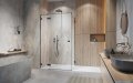 Radaway Essenza Pro Brushed GunMetal Kdj kabina 80x70cm lewa szczotkowany grafit 10097080-92-01L/10098070-01-01