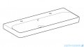 Geberit Smyle Square Umywalka 2-otworowa 120cm KeraTect 500.253.01.8