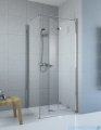 Radaway Fuenta New KDJ-B kabina prysznicowa 80x120 prawa przejrzyste + brodzik Doros D + syfon ShowerGuard