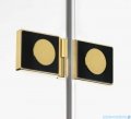 New Trendy Avexa Gold drzwi wnękowe 100x200 cm przejrzyste lewe EXK-1718