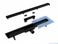 Besco Nero Duo czarny odpływ liniowy 2w1 60x6cm OL-60-VN
