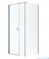 Radaway Nes Kds I Brushed Nickel kabina 100x100cm lewa szczotkowany nikiel 10023100-91-01L/10043100-91-01