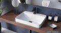 Excellent Design Korek klik-klak umywalkowo bidetowy, korpus czarny mat, pokrywa ceramiczna terracotta mat ARIN.1485.K.01.TEMBL