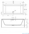 Riho Rethink Cubic Plug&Play 190x90cm wanna prostokątna lewa B109012005