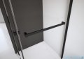 Radaway Essenza 8 Black Ptj kabina pięciokątna 100x100cm lewa czarny mat/szkło przejrzyste 10490000-54-01L/10490300-01-01