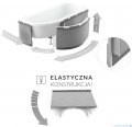 Schedpol zabudowa styropianowa do wanien półokrągłych 1.040-led