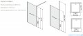 Sanplast Altus PI/ALTIIa kabina walk-in 80x212 cm czarny matowy 600-121-2521-59-401