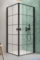 Radaway Nes Black Kdd I Factory kabina 100x90cm industrialny, loft