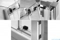 Radaway Espera DWJ Mirror Drzwi wnękowe przesuwne 140 prawe szkło przejrzyste 380695-01R/380214-71R