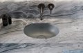 Omnires Shell M+ umywalka podblatowa 38x25 cm ash grey mat SHELL380UPAG