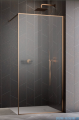 Radaway Modo F II Brushed Copper kabina Walk-in 100x201cm Szczotkowana Miedź szkło przejrzyste 10409104-93-01