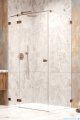 Radaway Essenza Pro Brushed Copper Kdj kabina 90x120cm lewa szczotkowana miedź 10097090-93-01L/10098120-01-01
