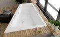 Riho Doppio wanna asymetryczna 180x130cm z hydromasażem Master lewa BA90-WNPLMST-L