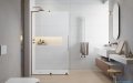 Radaway Furo SL Brushed Copper kabina Walk-in 120x200cm lewa szczotkowana miedź 10306638-93-01L/10110594-01-01