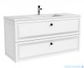Oristo Montebianco szafka z blatem 120x60x46 biały mat OR47-SD2S-120-2/OR00-BU-120-2