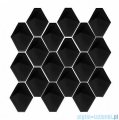 Dunin Mini Carat black płytka ścienna 28,5x27,3cm