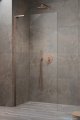 Radaway Modo SL II Brushed Copper kabina Walk-in 105x200 lewa szczotkowana miedź 10319105-93-01L